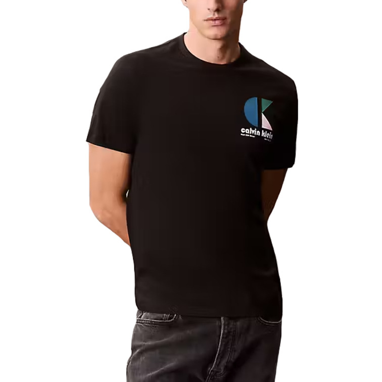 CAMISETA HOMBRE  CALVIN KLEIN M SS 30S EU CK BH LOGO GRAPHIC