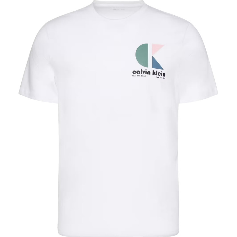 CAMISETA HOMBRE  CALVIN KLEIN M SS 30S EU CK BH LOGO GRAPHIC