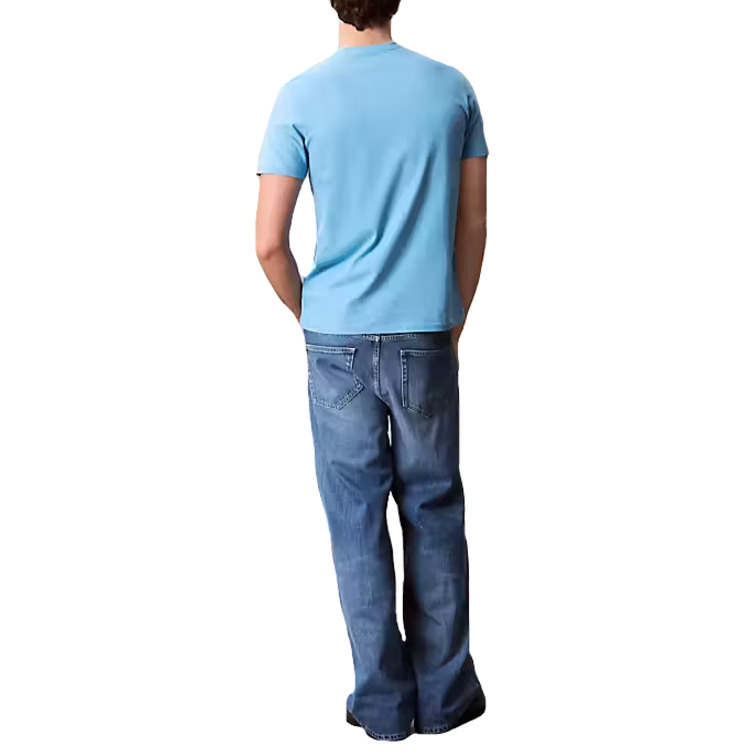 CAMISETA HOMBRE  CALVIN KLEIN M SS 30S EU CALVIN LINE 3D GRA