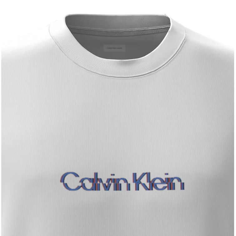 CAMISETA HOMBRE  CALVIN KLEIN M SS GLITCHED LOGO EU CLASSIC