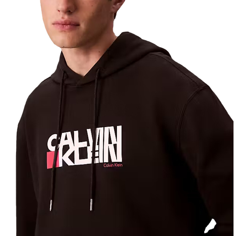 SUDADERA HOMBRE  CALVIN KLEIN M LS EU 350TERRY CK REDBOX GRA