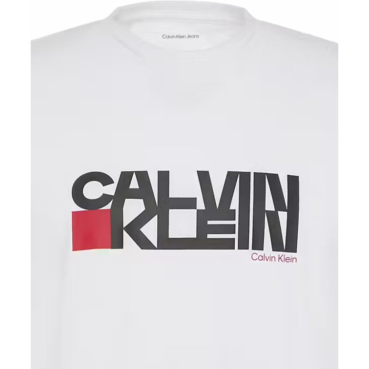 CAMISETA HOMBRE  CALVIN KLEIN M SS 30S EU CK REDBOX GRAPHIC