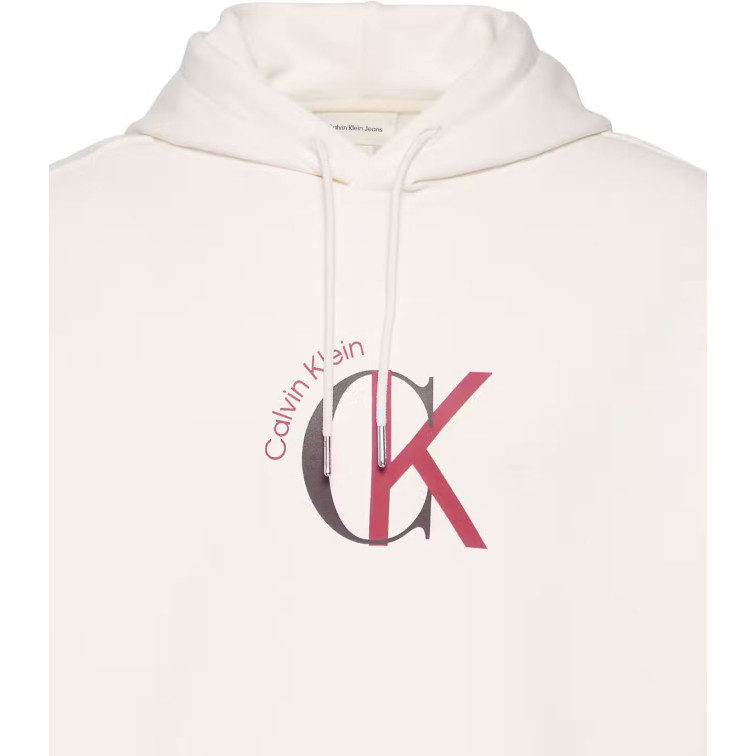 SUDADERA HOMBRE  CALVIN KLEIN M LS EU 350TERRY GRAPHIC HOODI