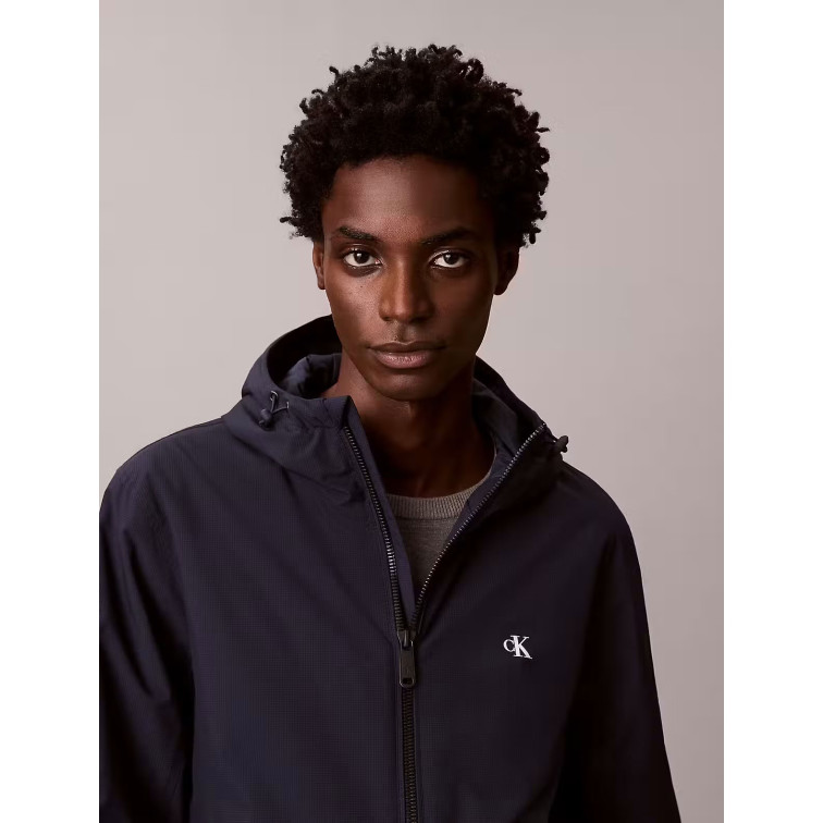 CAZADORA HOMBRE  CALVIN KLEIN M LS HOODED RIPSTOP HARRINGTON