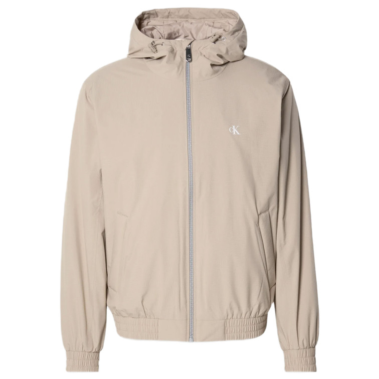 CAZADORA HOMBRE  CALVIN KLEIN M LS HOODED RIPSTOP HARRINGTON