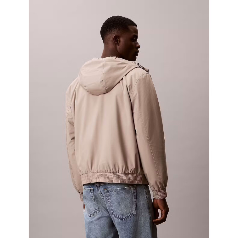 CAZADORA HOMBRE  CALVIN KLEIN M LS HOODED RIPSTOP HARRINGTON