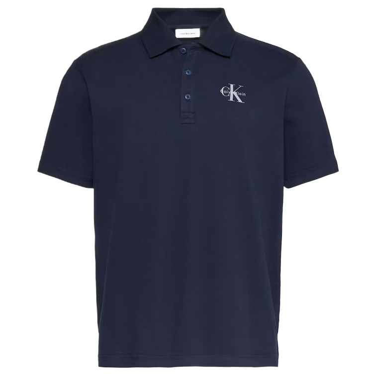HOMBRE M SS EASY MONOLOGO CASUAL PIQU CEF