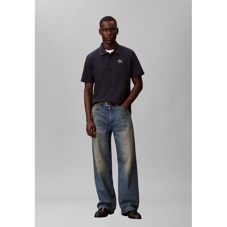 HOMBRE M SS EASY MONOLOGO CASUAL PIQU CEF