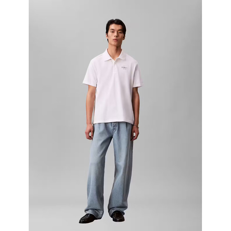 HOMBRE M SS EASY MONOLOGO CASUAL PIQU YAF