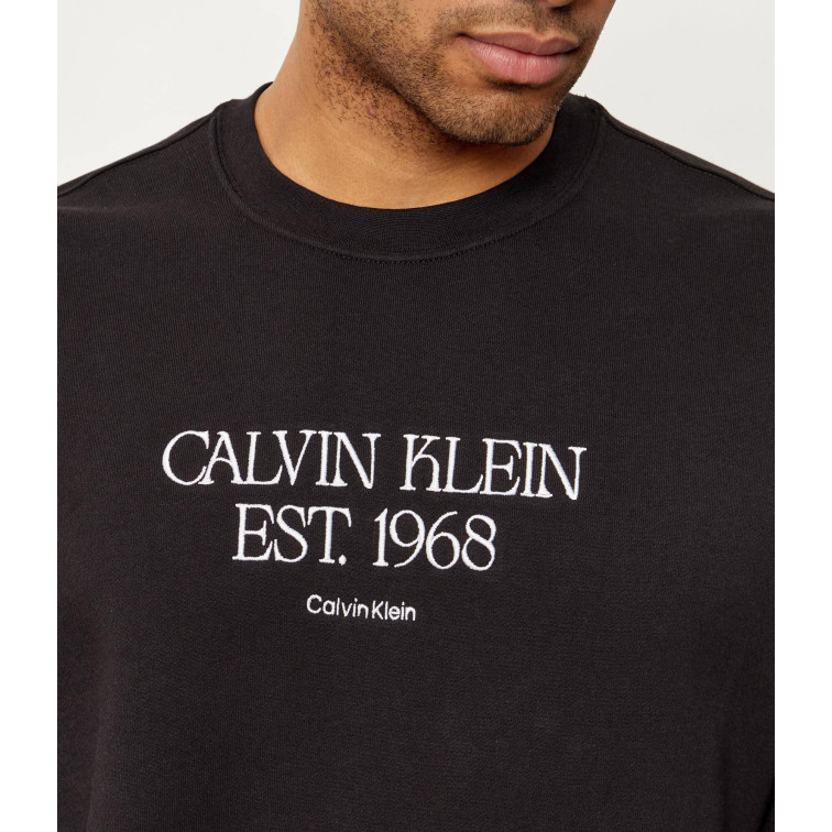 SUDADERA HOMBRE  CALVIN KLEIN M EU 350TERRY 1968 NYC GRAPHIC