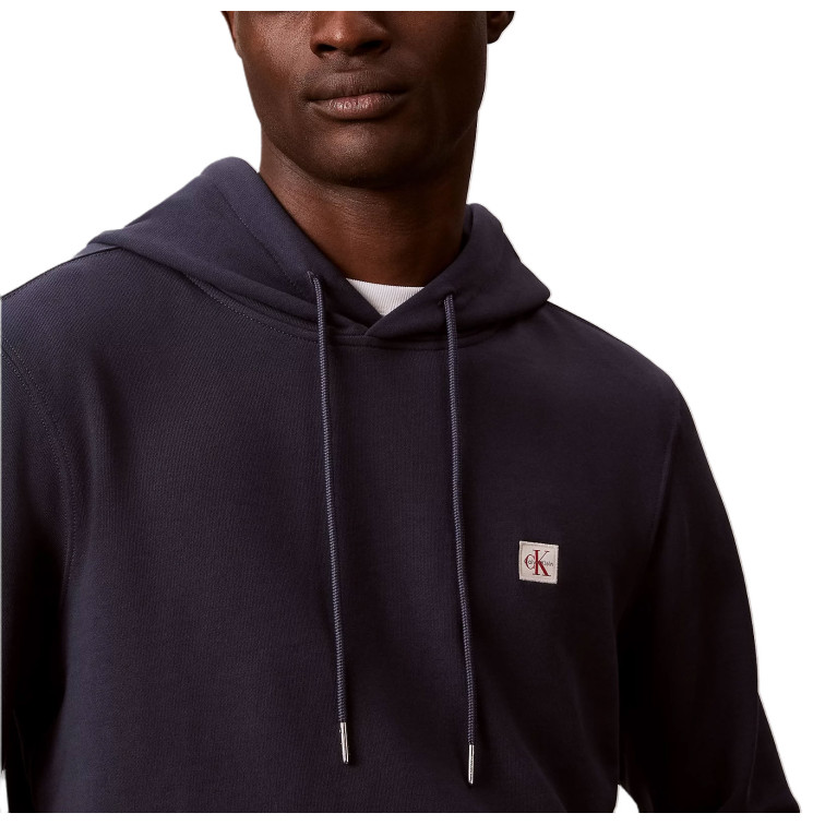 SUDADERA HOMBRE  CALVIN KLEIN M CL LS 350TERRY WVN LBL HOODI