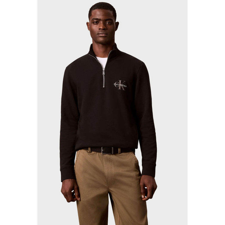 SUDADERA HOMBRE  CALVIN KLEIN M CL LS 350TERRY MCRO MNLG QTR