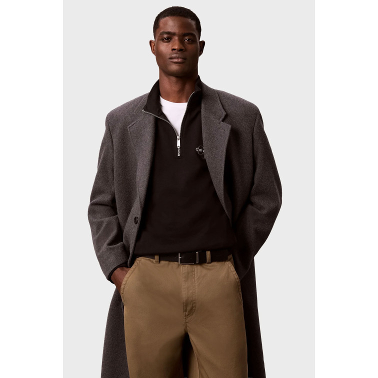 SUDADERA HOMBRE  CALVIN KLEIN M CL LS 350TERRY MCRO MNLG QTR