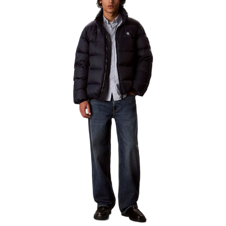 CAZADORA HOMBRE  CALVIN KLEIN LS NYLN ZP OFF HOD DOWN PUFR J