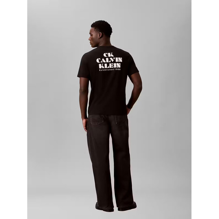 CAMISETA HOMBRE  CALVIN KLEIN M SS 30S EU CK RESORT GRAPHIC