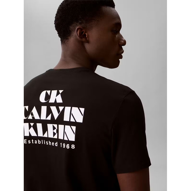 CAMISETA HOMBRE  CALVIN KLEIN M SS 30S EU CK RESORT GRAPHIC