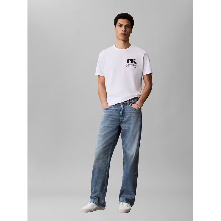 CAMISETA HOMBRE  CALVIN KLEIN M SS 30S EU CK RESORT GRAPHIC