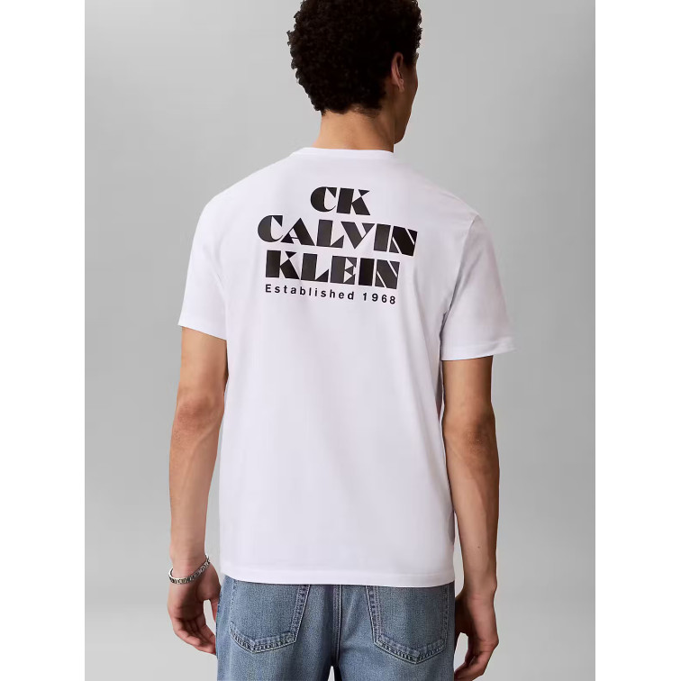 CAMISETA HOMBRE  CALVIN KLEIN M SS 30S EU CK RESORT GRAPHIC