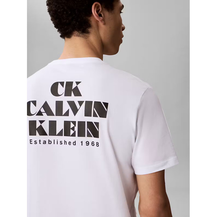 CAMISETA HOMBRE  CALVIN KLEIN M SS 30S EU CK RESORT GRAPHIC