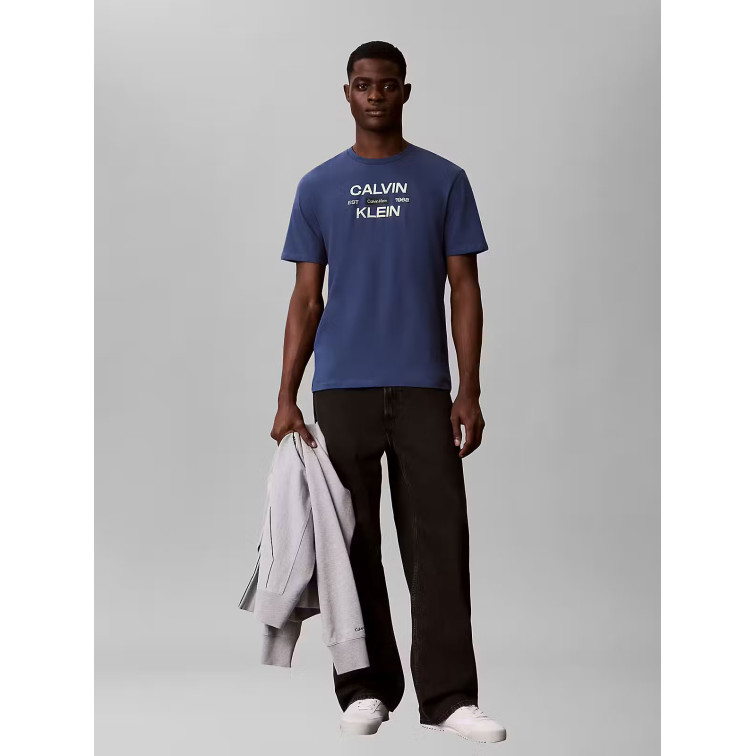 CAMISETA HOMBRE  CALVIN KLEIN M SS 30S EU CALVINKLEIN STACK