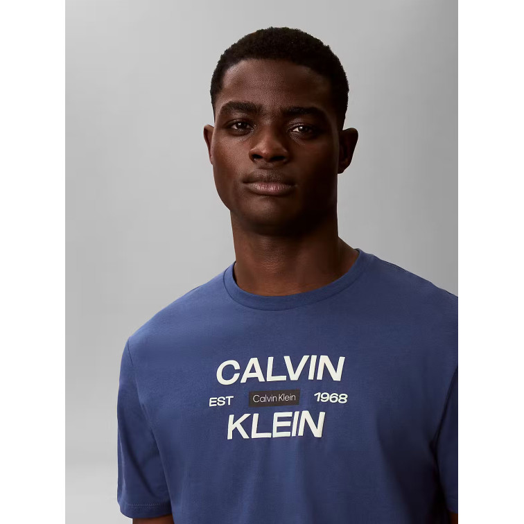 CAMISETA HOMBRE  CALVIN KLEIN M SS 30S EU CALVINKLEIN STACK