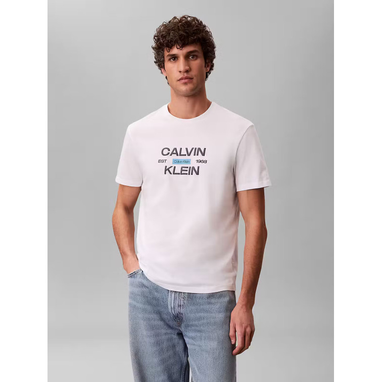 CAMISETA HOMBRE  CALVIN KLEIN M SS 30S EU CALVINKLEIN STACK