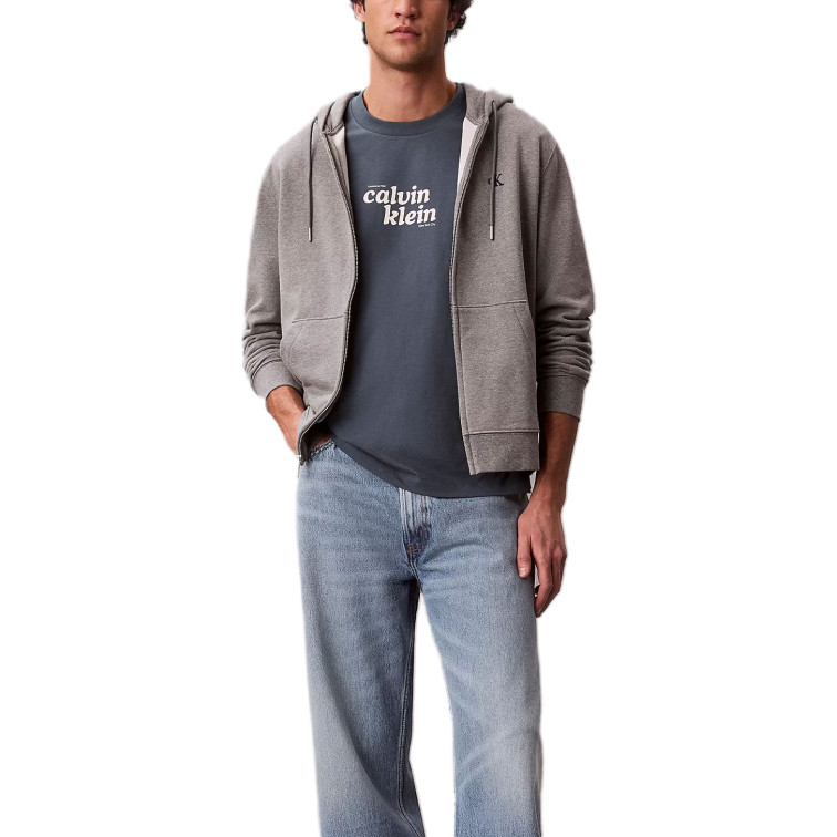 CAMISETA HOMBRE  CALVIN KLEIN M SS 20S CALVINKLEIN TRVL FONT