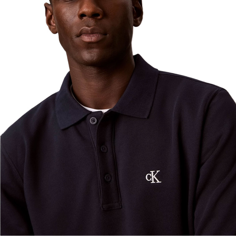 SUDADERA HOMBRE  CALVIN KLEIN M CL LS 350TERRY MONGRM PLO SW