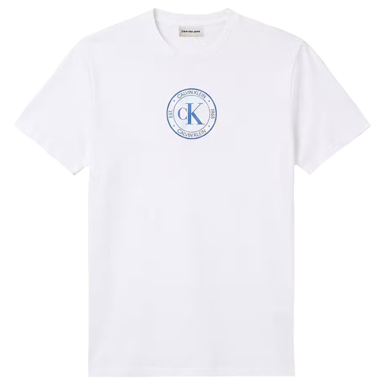 CAMISETA HOMBRE  CALVIN KLEIN SS 30S EU CREST GRAPHIC TEE
