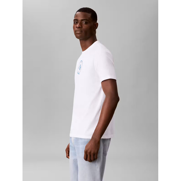 CAMISETA HOMBRE  CALVIN KLEIN SS 30S EU CREST GRAPHIC TEE