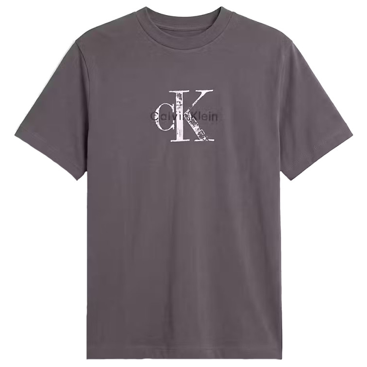 CAMISETA HOMBRE  CALVIN KLEIN SS 20S EZ DISTRESSD MNLGO GRAP