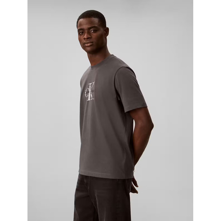 CAMISETA HOMBRE  CALVIN KLEIN SS 20S EZ DISTRESSD MNLGO GRAP