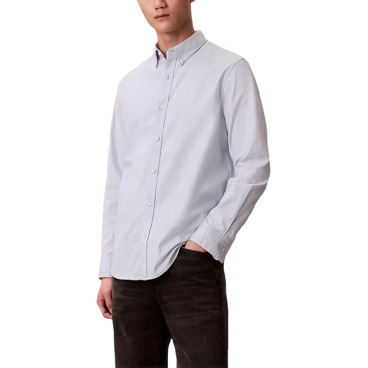 CAMISA HOMBRE  CALVIN KLEIN M LS SOLID OXFORD CLASSIC SHIR