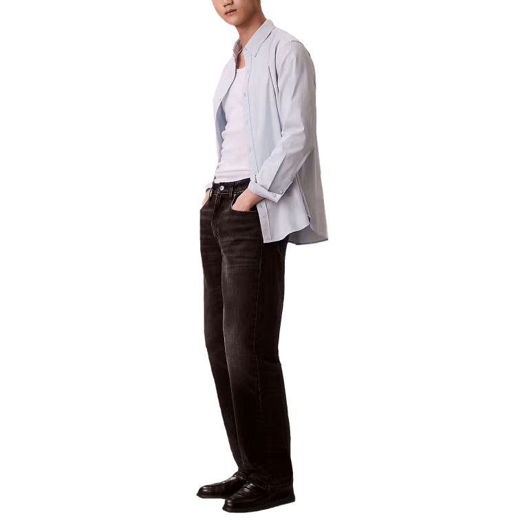 CAMISA HOMBRE  CALVIN KLEIN M LS SOLID OXFORD CLASSIC SHIR