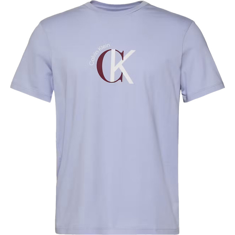CAMISETA HOMBRE  CALVIN KLEIN M SS 30S WHSL CKJ 2TONE CK GRA