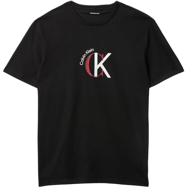 CAMISETA HOMBRE  CALVIN KLEIN M SS 30S WHSL CKJ 2TONE CK GRA