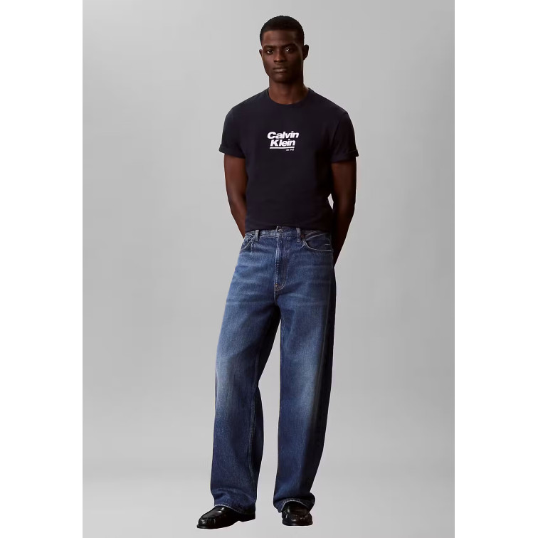 CAMISETA HOMBRE  CALVIN KLEIN M 30S EU WHOLESALE JEANS GRAPH