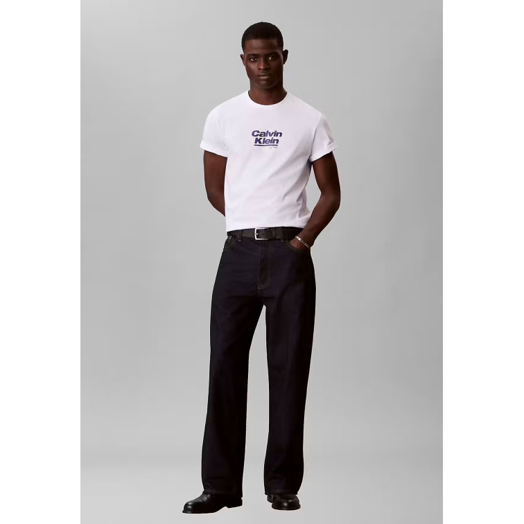 CAMISETA HOMBRE  CALVIN KLEIN M 30S EU WHOLESALE JEANS GRAPH