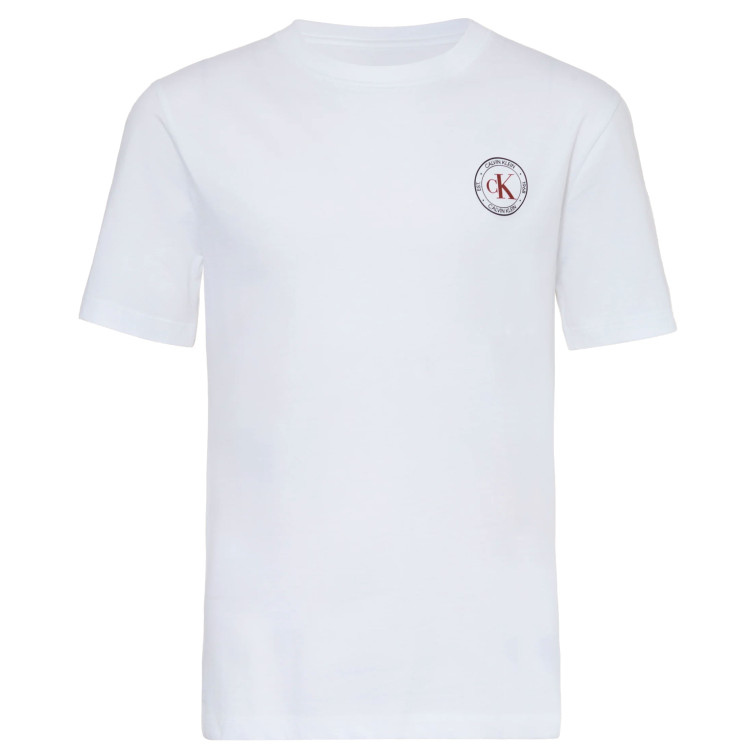 CAMISETA NIÑO  CALVIN KLEIN B CK SMALL CHEST CIRCLE SS T-S