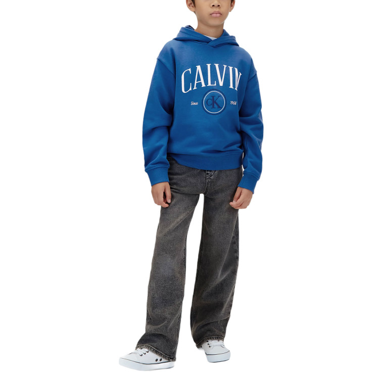 SUDADERA NIÑO  CALVIN KLEIN B CALVIN CK CIRCLE HOODIE