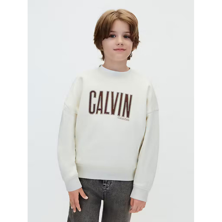 SUDADERA NIÑO  CALVIN KLEIN B CALVIN APPLIQUE CN SWEATSHIR