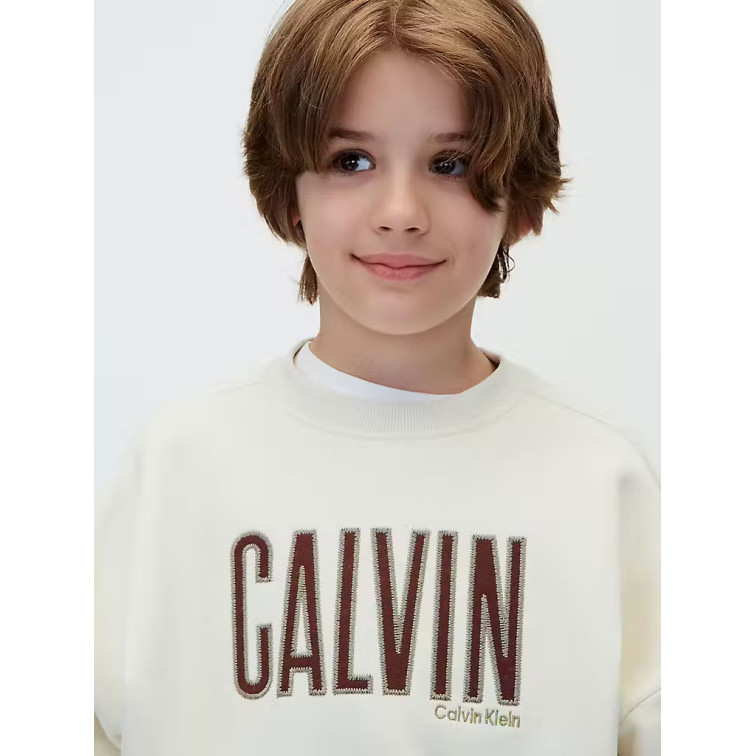SUDADERA NIÑO  CALVIN KLEIN B CALVIN APPLIQUE CN SWEATSHIR
