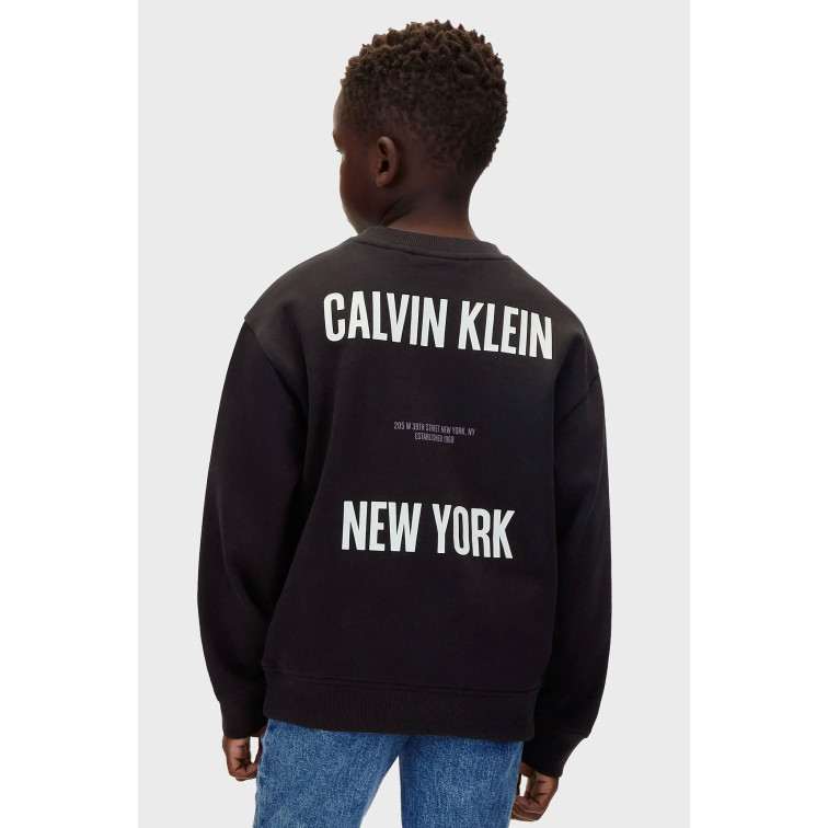 SUDADERA NIÑO  CALVIN KLEIN B BACK PRINT CN SWEATSHIRT