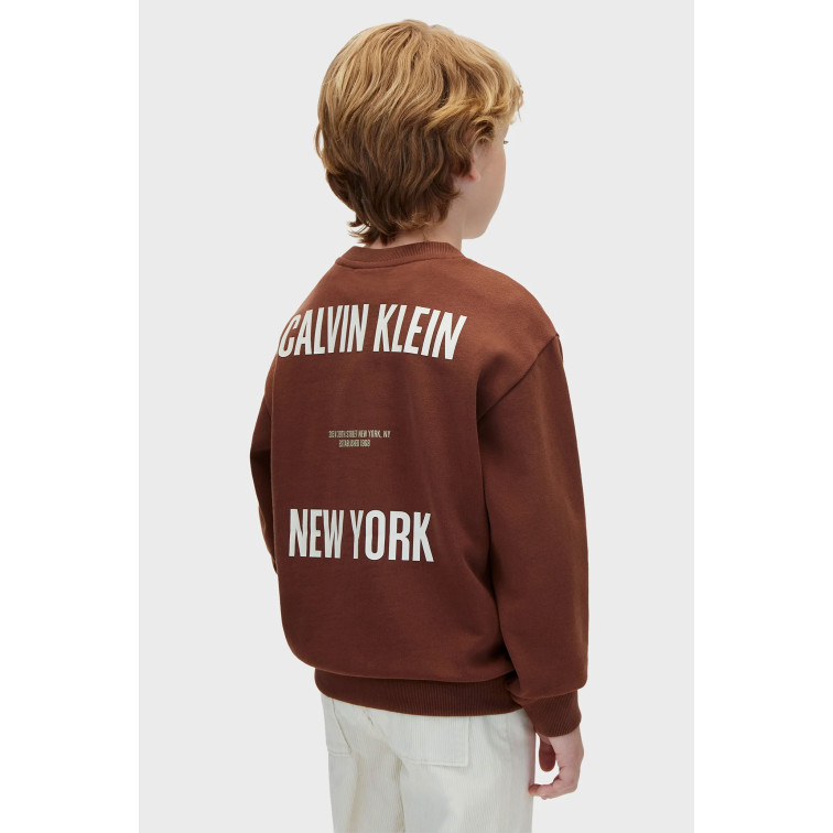SUDADERA NIÑO  CALVIN KLEIN B BACK PRINT CN SWEATSHIRT