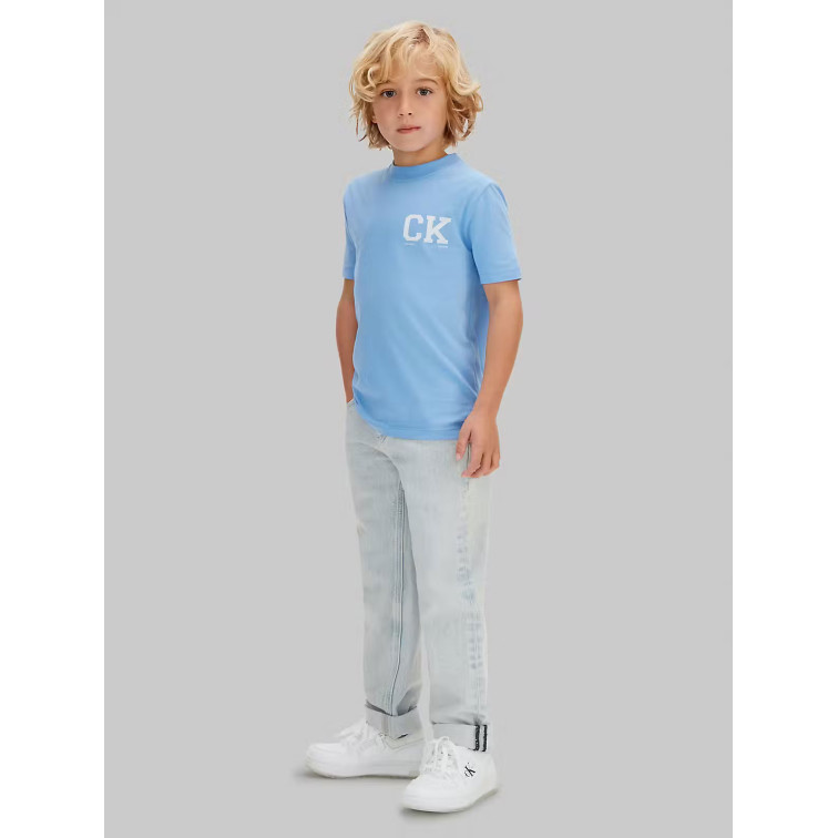 CAMISETA NIÑO  CALVIN KLEIN B CK CHEST LOGO SS T-SHIRT