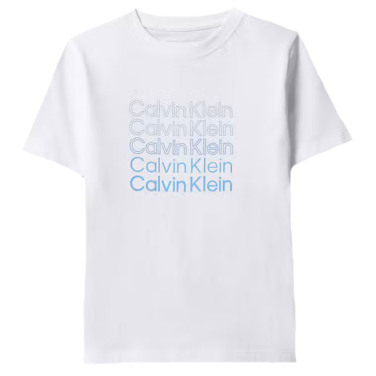CAMISETA NIÑO  CALVIN KLEIN B STACKED LOGO SS T-SHIRT