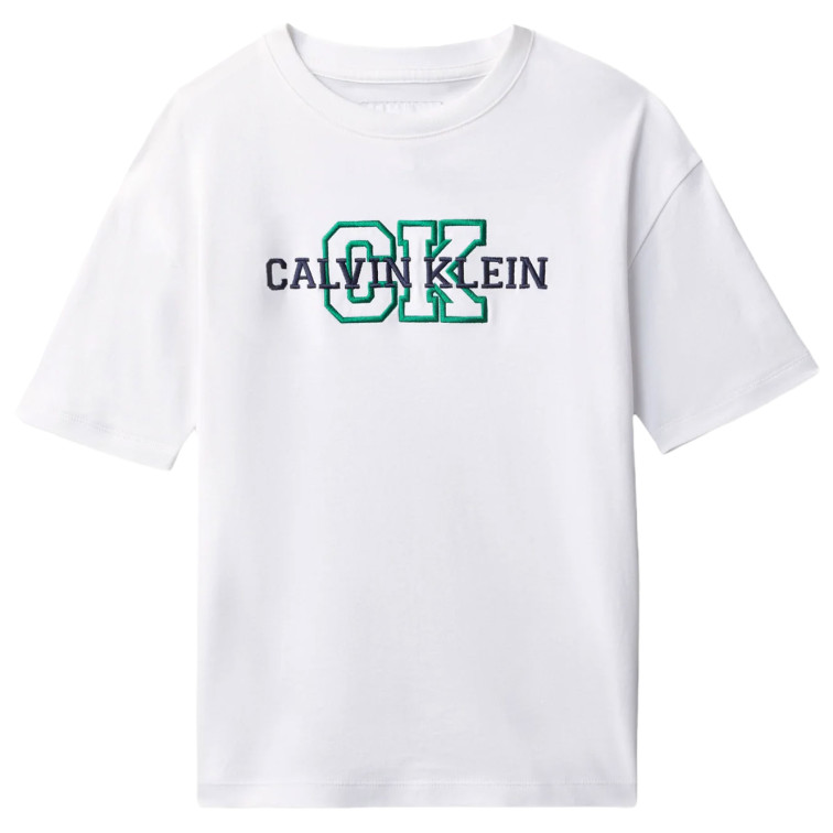 CAMISETA NIÑO  CALVIN KLEIN B VARSITY LOGO SS T-SHIRT
