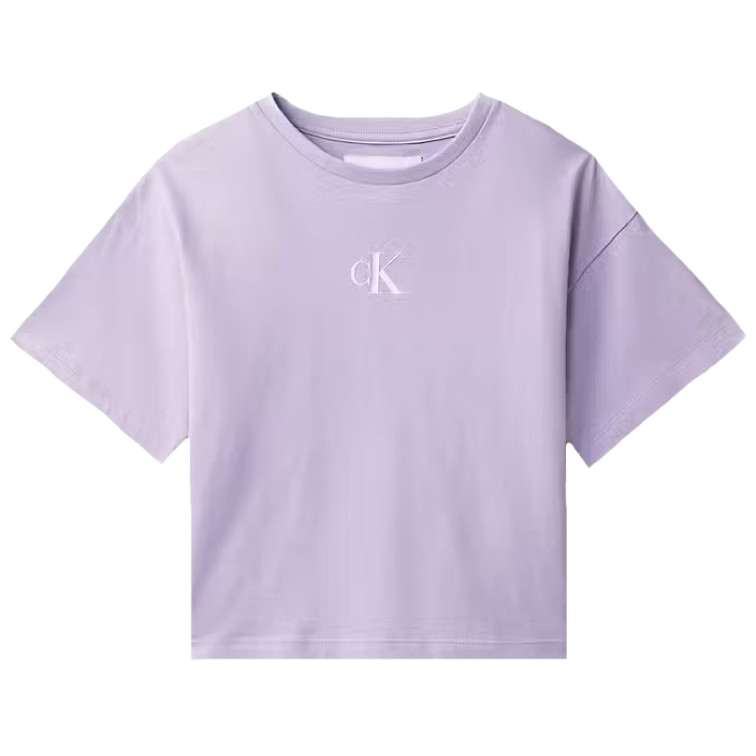 CAMISETA NIÑA  CALVIN KLEIN G CK LOGO BOXY T-SHIRT SS