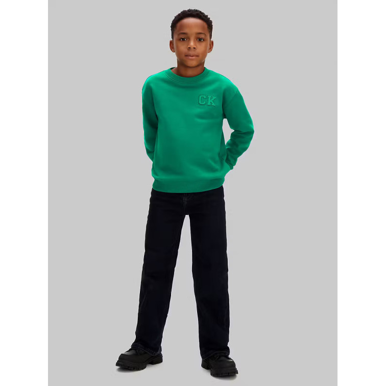 SUDADERA NIÑO  CALVIN KLEIN B RELAXED CREWNECK