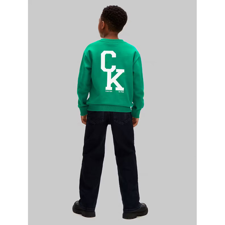 SUDADERA NIÑO  CALVIN KLEIN B RELAXED CREWNECK